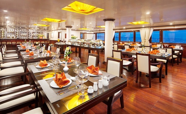 Du Thuyền Silversea Cruise 4,5 sao ( 2 Ngày 1 Đêm)+ Xe đón trả Hà Nội14