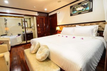 Du Thuyền Silversea Cruise 4,5 sao ( 2 Ngày 1 Đêm)+ Xe đón trả Hà Nội8
