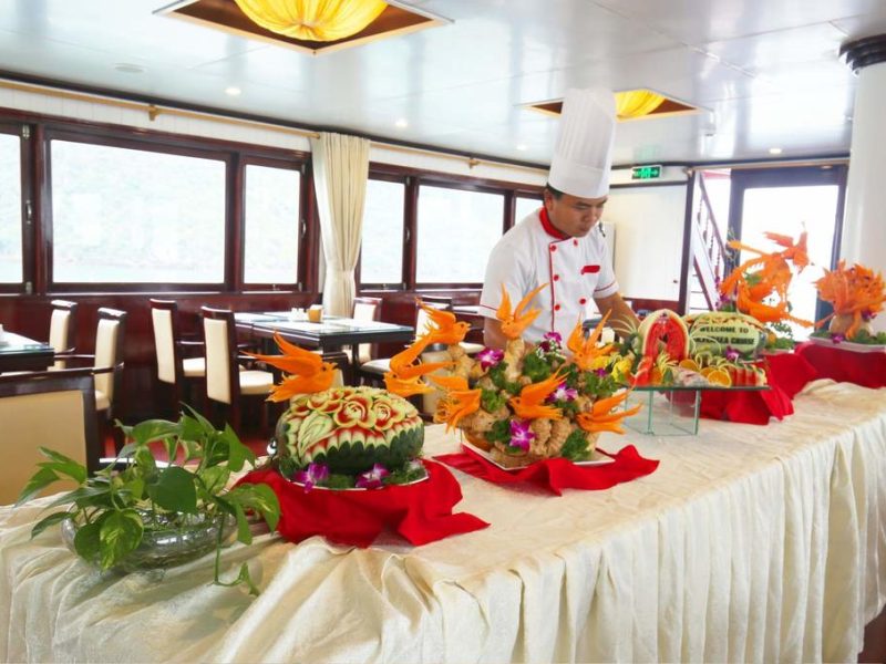 Du Thuyền Silversea Cruise 4,5 sao ( 2 Ngày 1 Đêm)+ Xe đón trả Hà Nội3